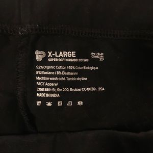 Pact Cropped Leggings XL, in black